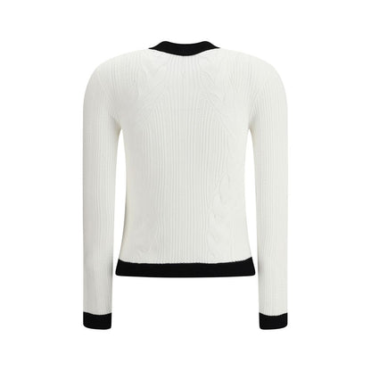 White Viscose Cardigan