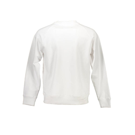 White Cotton Sweatshirt