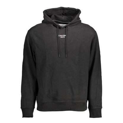 Black Cotton Sweatshirt