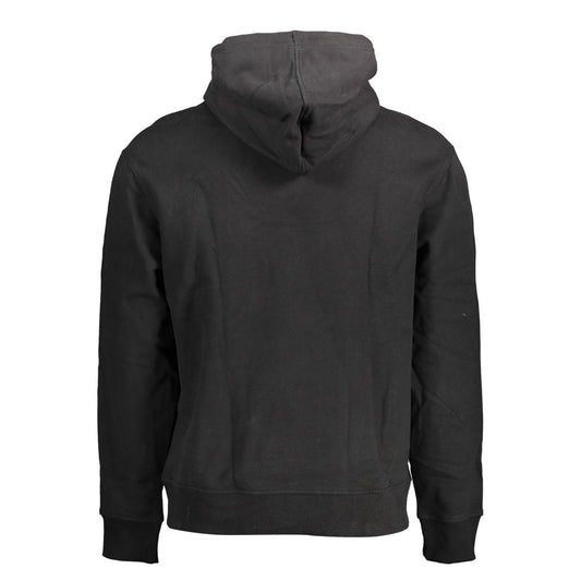 Black Cotton Sweatshirt