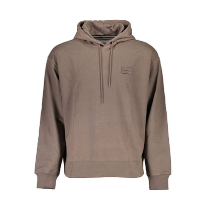 Brown Cotton Sweatshirt