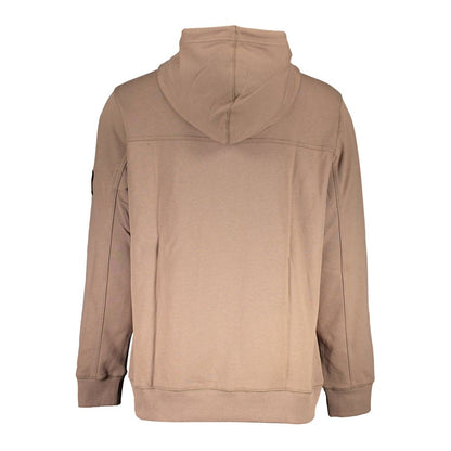 Brown Cotton Sweatshirt