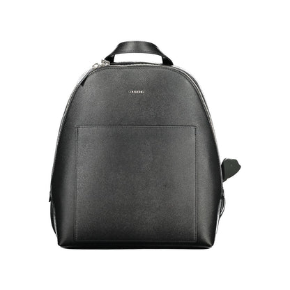 Black Polyethylene Backpack