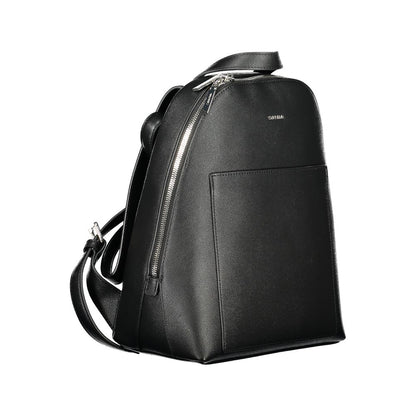Black Polyethylene Backpack