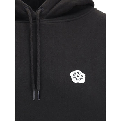 Black Cotton Sweatshirt