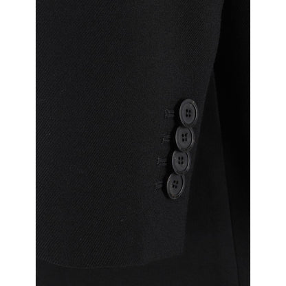 Black Wool Blazer
