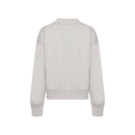 Gray Polyester Sweatshirt