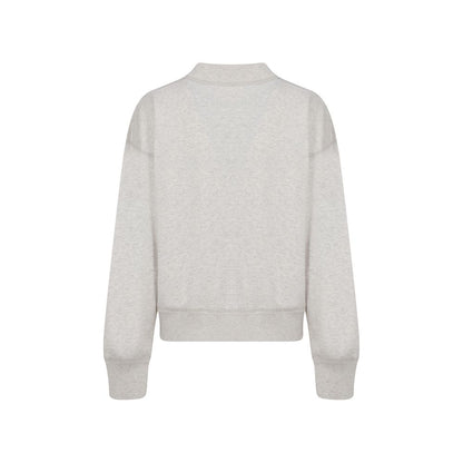 Gray Polyester Sweatshirt