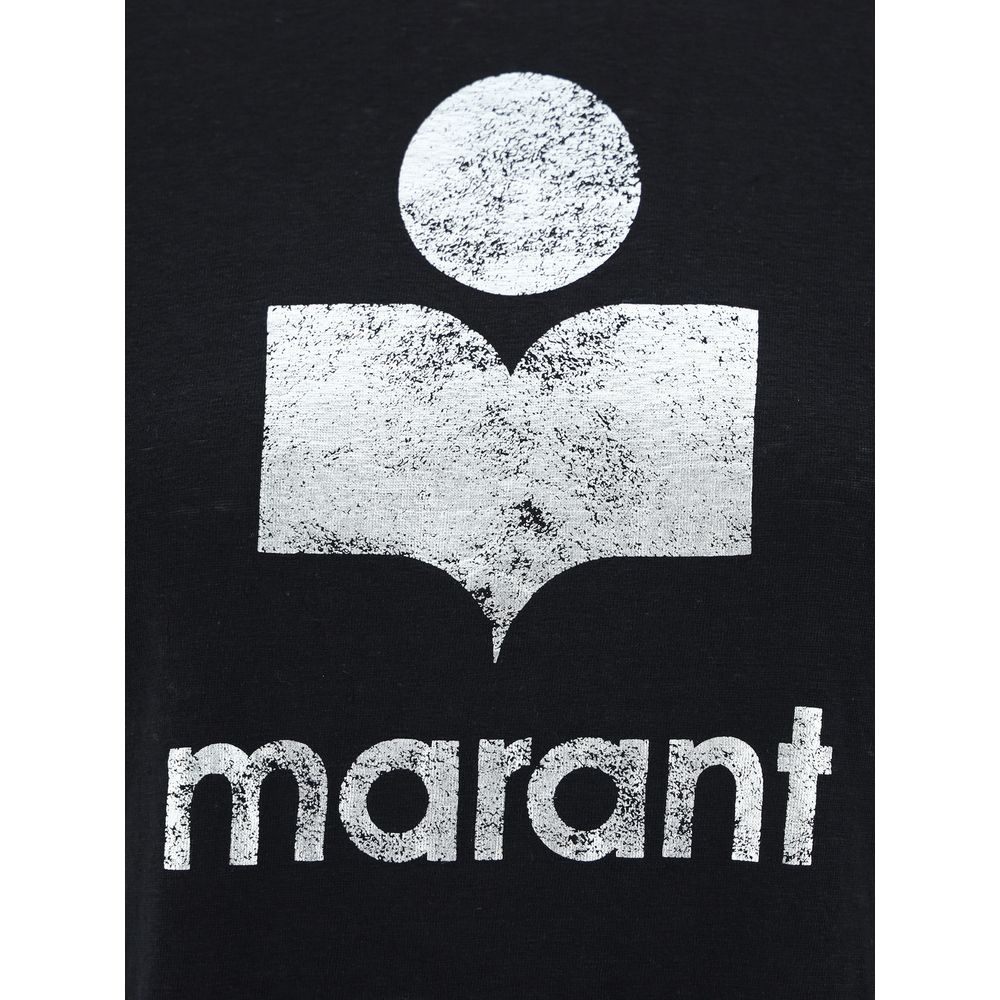 Black Linen T-Shirt