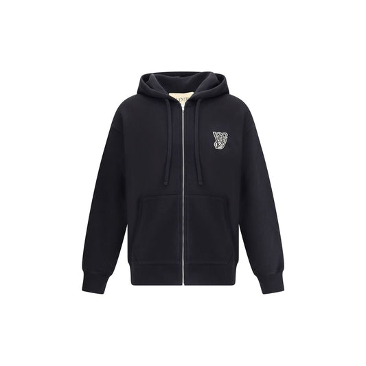 Black Cotton Sweatshirt