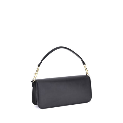 Black Calf Leather Bos Taurus Shoulder Bag