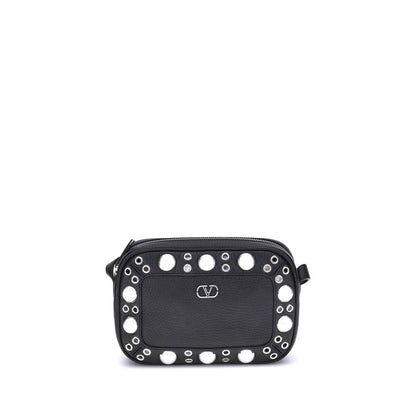 Black Calf Leather Bos Taurus Shoulder Bag