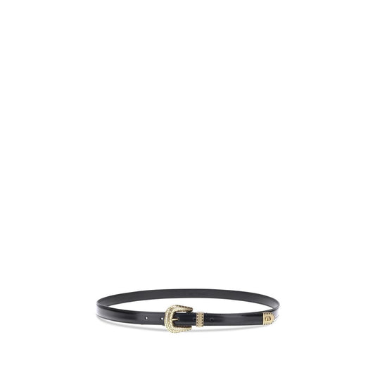 Black Calf Leather Bos Taurus Regular Belt