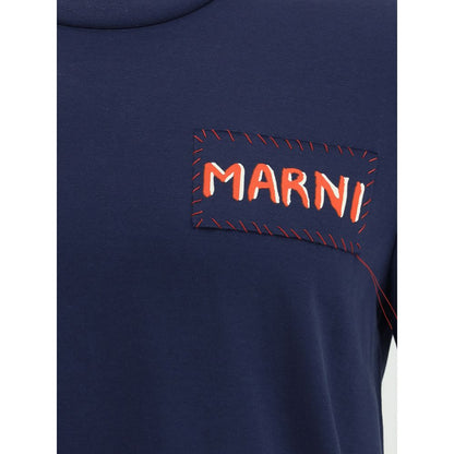 Blue Cotton T-Shirt