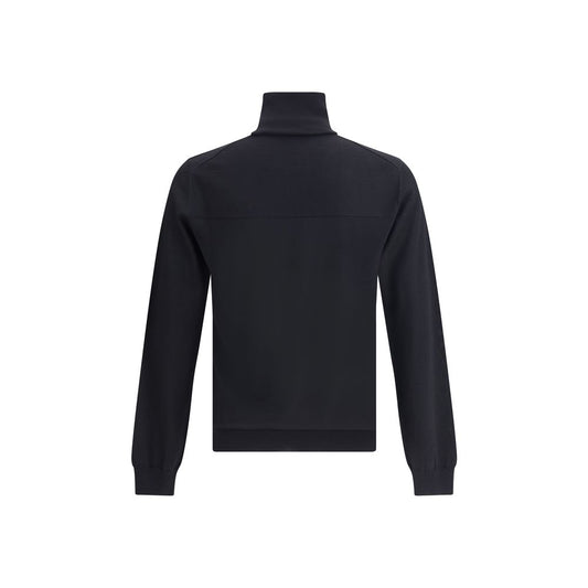 Black Fleece Wool Sweatshirt