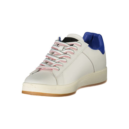 White Leather Men Sneaker