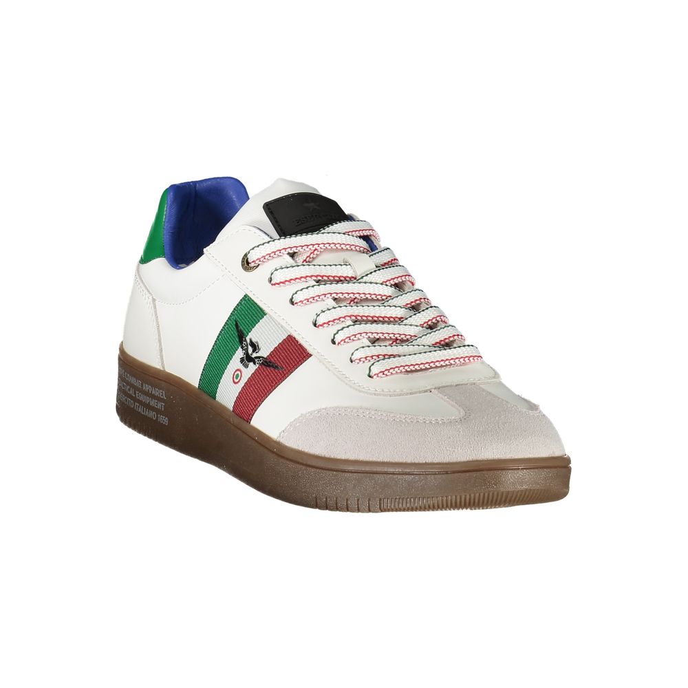 White Leather Men Sneaker
