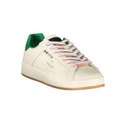 White Leather Men Sneaker