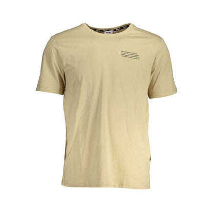 Beige Cotton T-Shirt