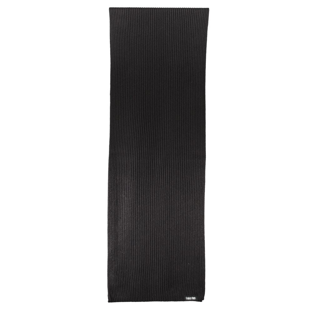 Black Cotton Scarf