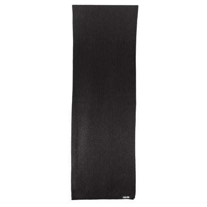 Black Cotton Scarf