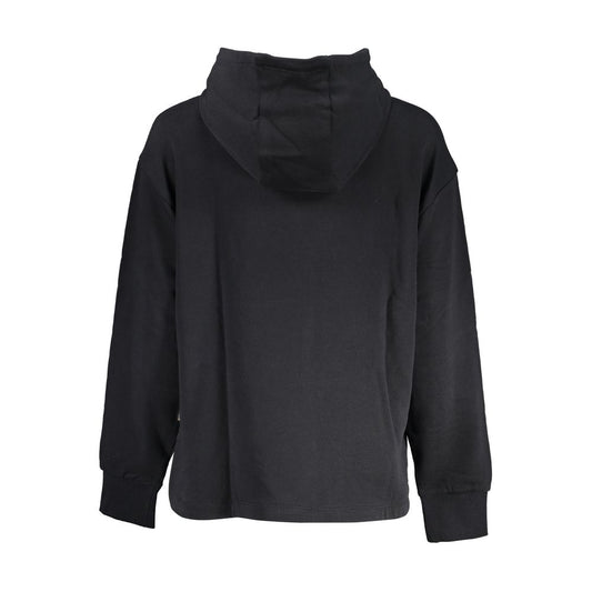 Black Cotton Women Sweater