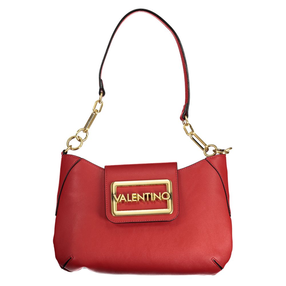 Red Polyethylene Women Handbag