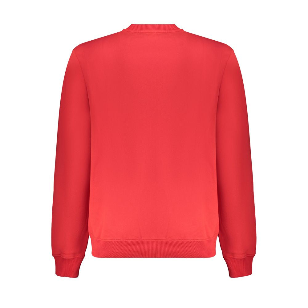 Red Organic Cotton Men Sweater