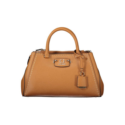 Brown Polyethylene Handbag