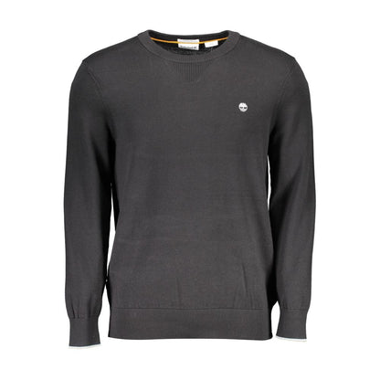 Black Cotton Sweater