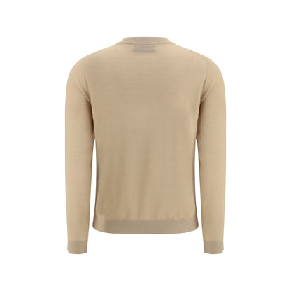 Beige Cashmere Cardigan