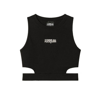 Black Cotton Women Top