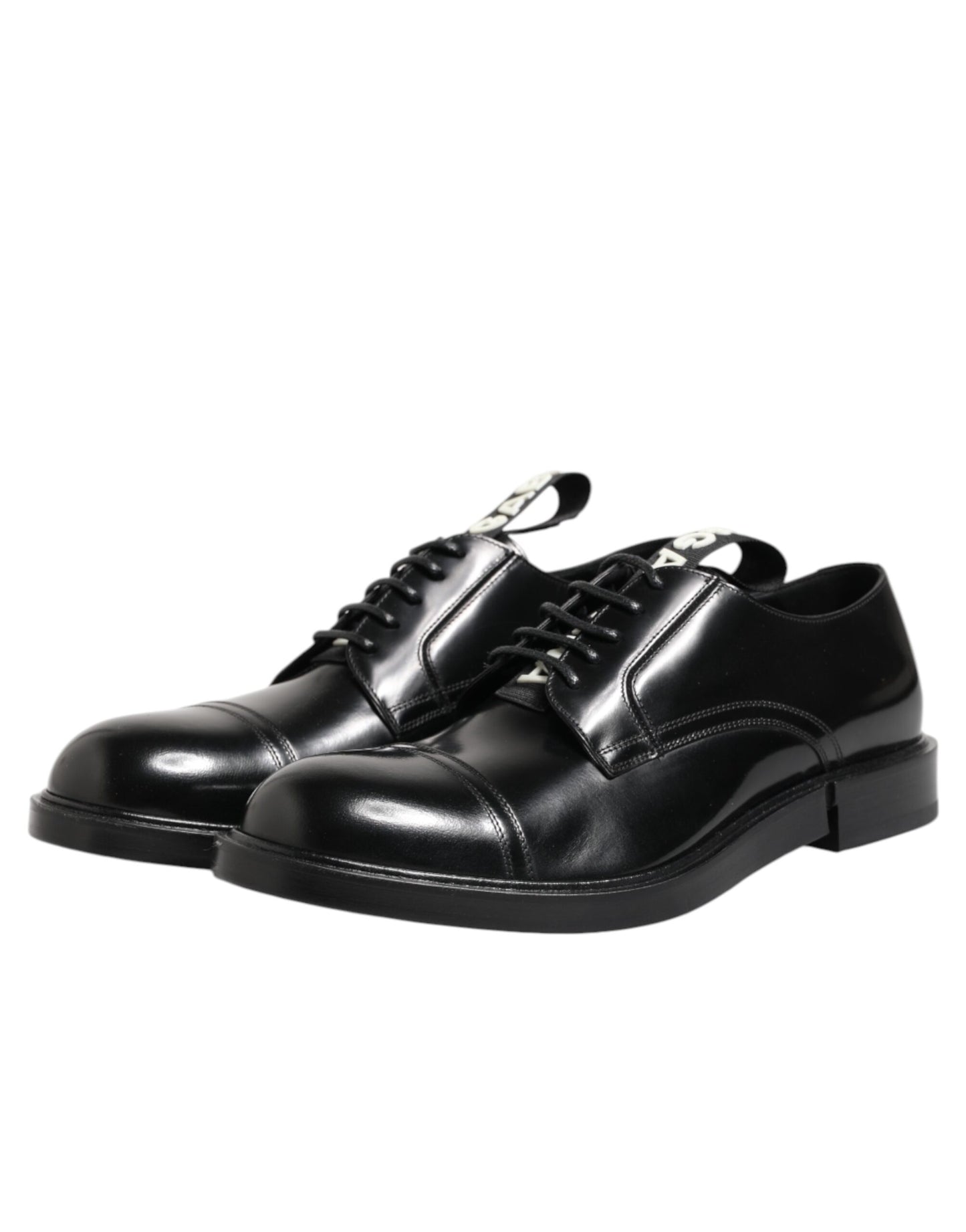 Black Leather Dress Lace Up Men Formal Shoes