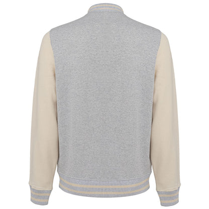 Gray Cotton Bomber