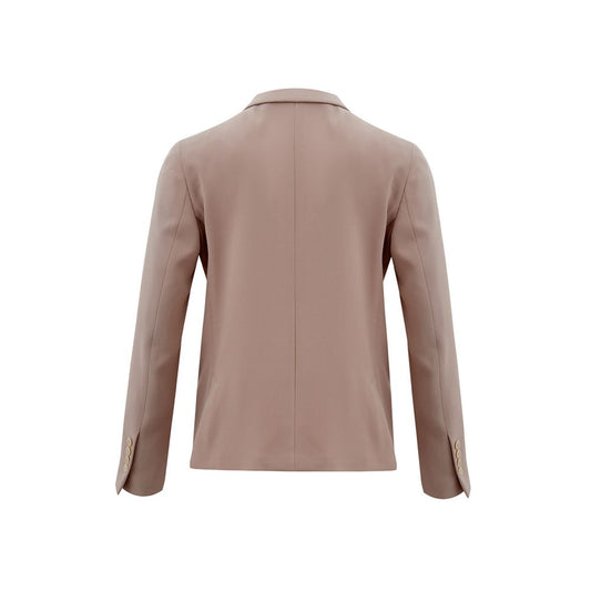 Gray Polyester Coat