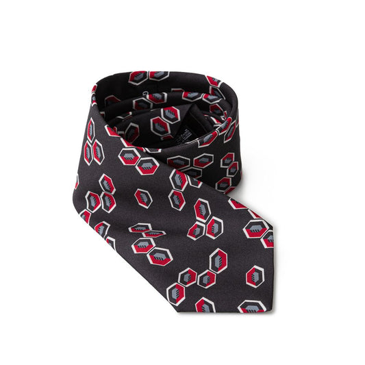 Gray Silk Tie