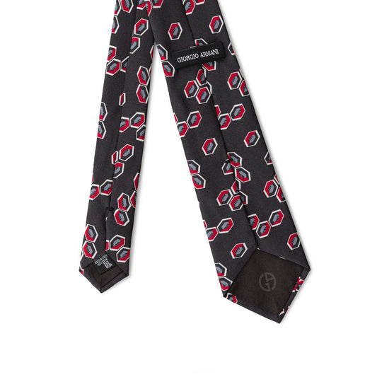 Gray Silk Tie