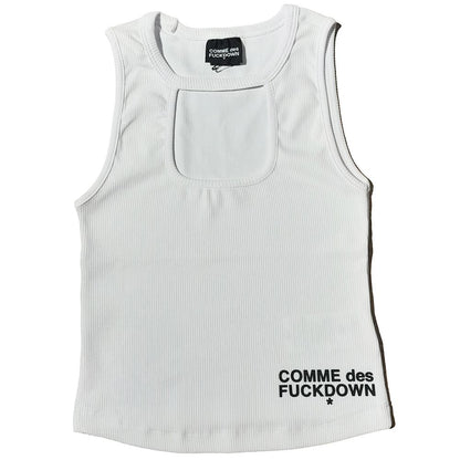 White Cotton Women Top