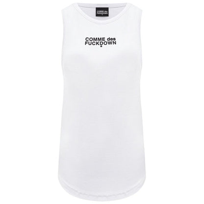 White Cotton Women Top