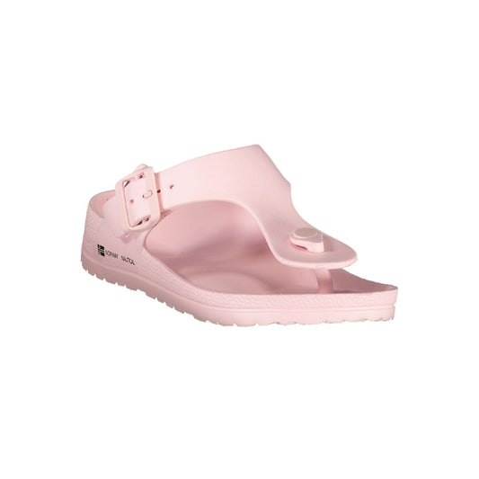 Pink Plastic Women Sandal