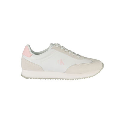 White Leather Women Sneaker