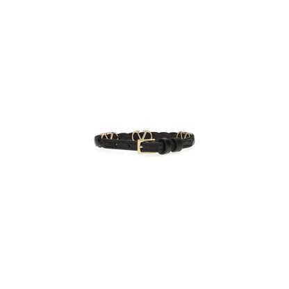 Black Calf Leather Bos Taurus Bracelet