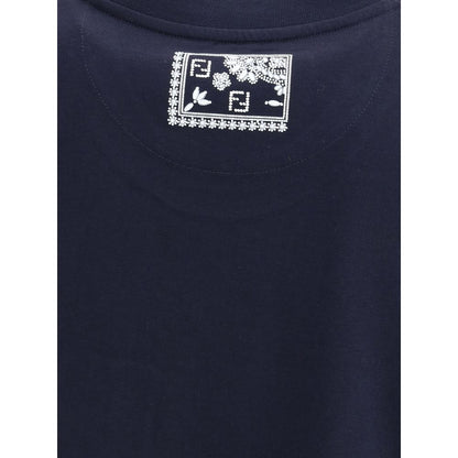 Blue Cotton T-Shirt