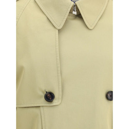 Beige Cotton Coat