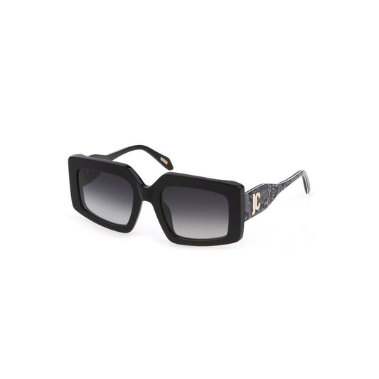 Black Plastic Women Sunglass