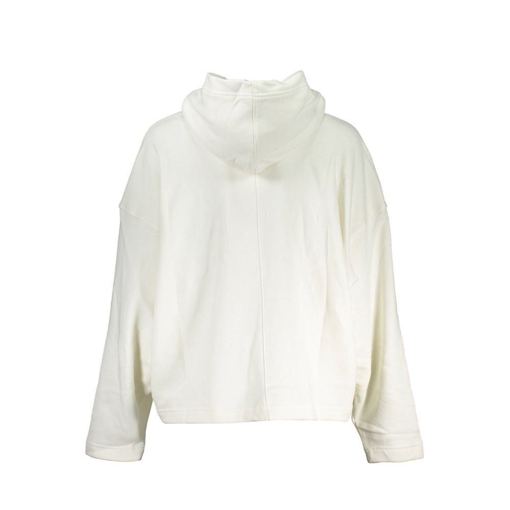 White Cotton Sweatshirt