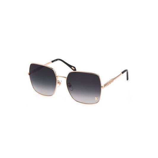 Gold Metal Women Sunglass