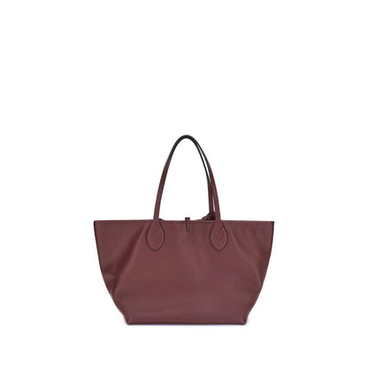Bordeaux Calf Leather Bos Taurus Shoulder Bag