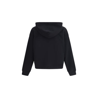 Black Cotton Sweatshirt