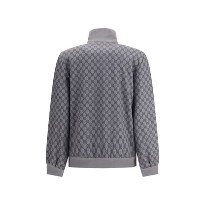 Gray Polyester Sweatshirt